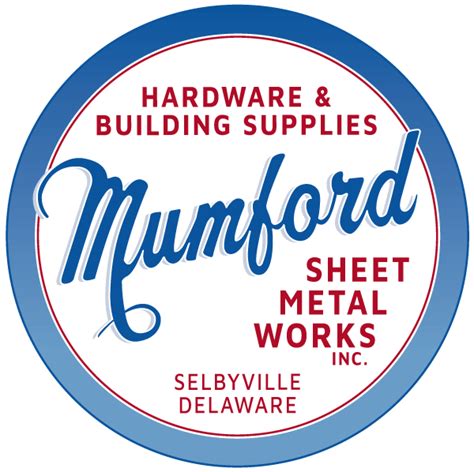 mumford sheet metal delaware|mumford steel de.